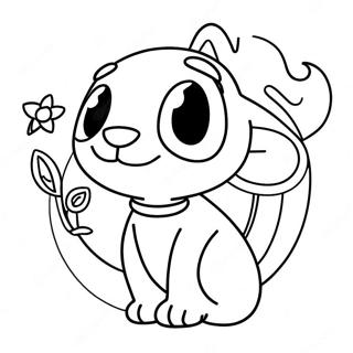 Cosmo Coloring Page | Cosmo coloring page