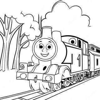 Thomas and Friends Edward Coloring Page | Thomas and Friends Edward coloring page