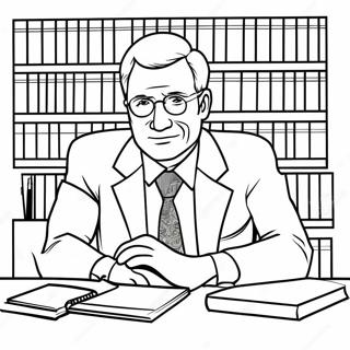 Lawyer Coloring Page | Lawyer coloring page