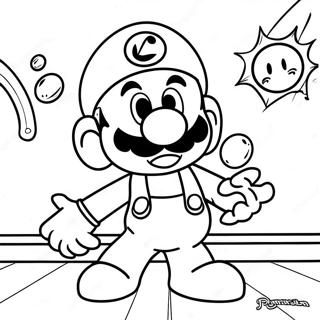 Luigi's Mansion Coloring Page | Luigi's Mansion coloring page