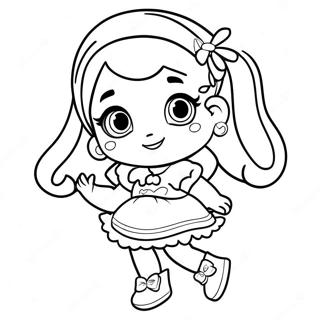 Shoppies Coloring Page | Shoppies coloring page