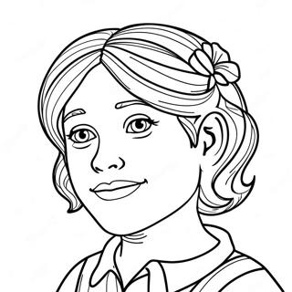 A for Adley Coloring Page | A for Adley coloring page