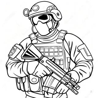 Special Forces Coloring Pages