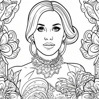 Carrie Underwood Coloring Pages
