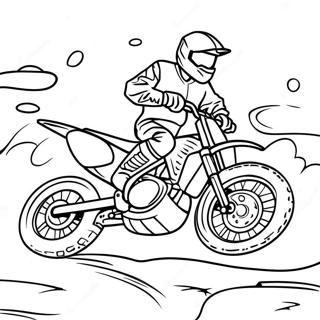 Moto De Terra Honda Páginas para Colorir