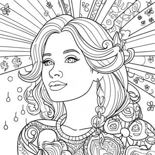 Song Lyric Coloring Page | Song Lyric coloring page