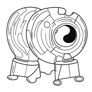 Portal Coloring Page | Portal coloring page