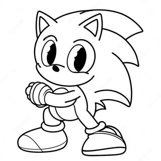 Sonic Ostern Malvorlagen