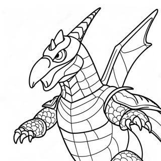 Gigan Páginas para Colorir