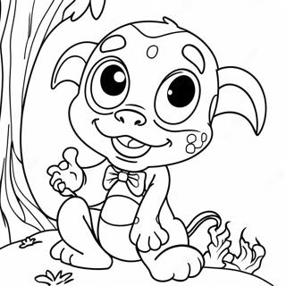 Disney Horror Art Coloring Page | Disney Horror Art coloring page