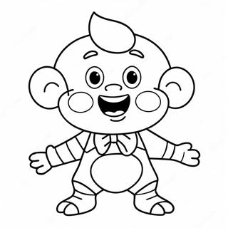 Gangle Pagine da Colorare