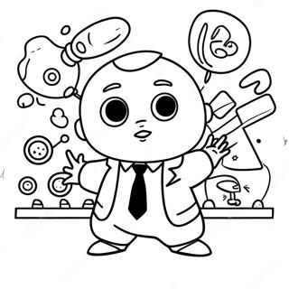 O Chefinho 2 Páginas para Colorir