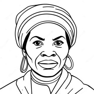 Modiga Harriet Tubman målarbild | Harriet Tubman målarbild