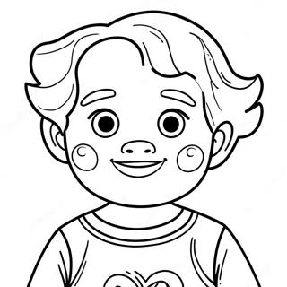 Boy LOL Coloring Page | Boy LOL coloring page
