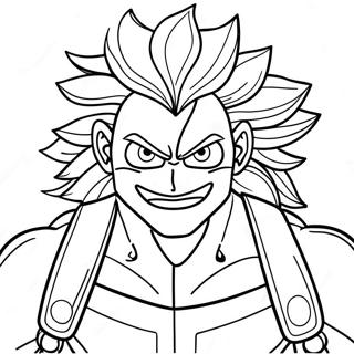 MHA Coloring Page | MHA coloring page