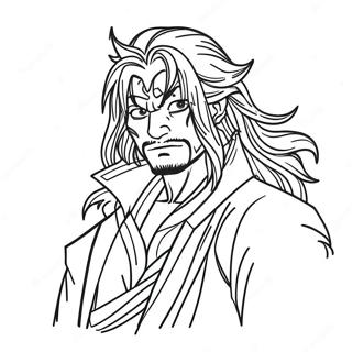 Aizawa in Hero Costume Coloring Page | Aizawa coloring page