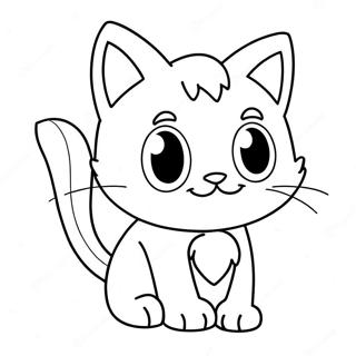 Blaze the Cat Coloring Page | Blaze the Cat coloring page