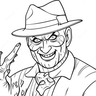 Freddy Krueger Coloring Pages