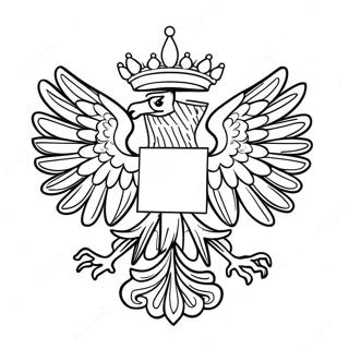 Poland Flag Coloring Page | Poland coloring page