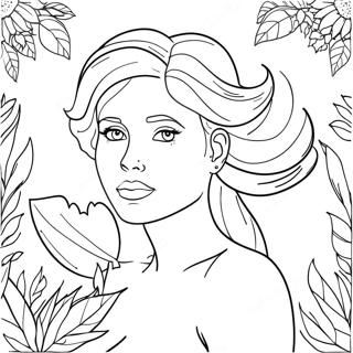 Eve Coloring Page | Eve coloring page