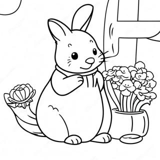 Beatrix Potter Coloring Page | Beatrix Potter coloring page