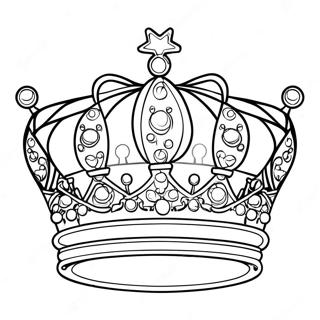 Crown Coloring Page | Crown coloring page