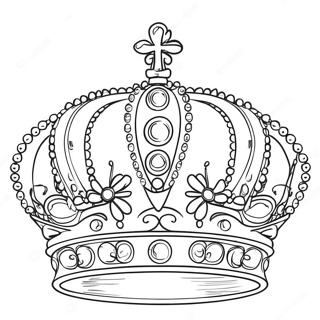 Royal Crown Coloring Page | Crown coloring page