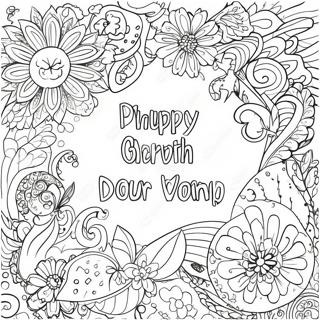 Positive Quotes Coloring Page | Positive Quotes coloring page