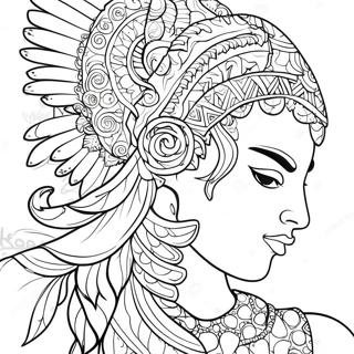 Te Ka Coloring Page | Te Ka coloring page