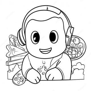 Movie Coloring Page | Movie coloring page