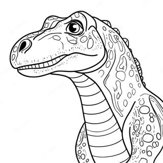 Allosaurus Coloring Page | Allosaurus coloring page