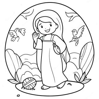 Ostergeschichte Malvorlagen