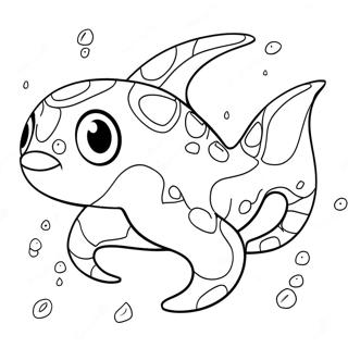 Kyogre Páginas para Colorir