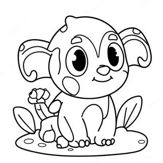 Pomni Coloring Page | Pomni coloring page