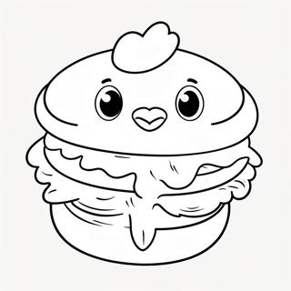 Chick-fil-A Logo Coloring Page | Chick-fil-A coloring page