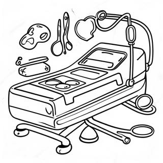 Medical Coloring Page for Kids | Medical coloring page