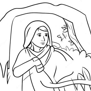 Rahab Och Spionerna Målarbilder