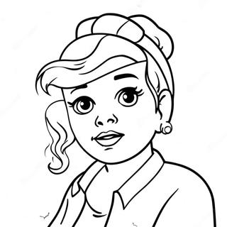 Billie Bust Up Fun Coloring Page | Billie Bust Up coloring page