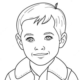 Creative Liam Coloring Page | Liam coloring page