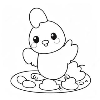 Peeps Coloring Page | Peeps coloring page