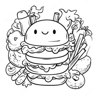 Wendy's Happy Meal Coloring Page | Wendy's coloring page