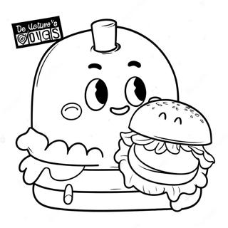 Wendy's Halaman Mewarnai