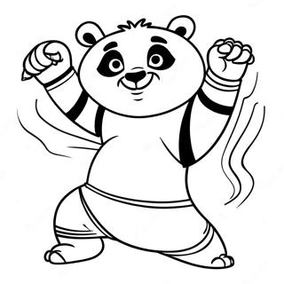 Kung Fu Panda Coloring Page | Kung Fu Panda coloring page