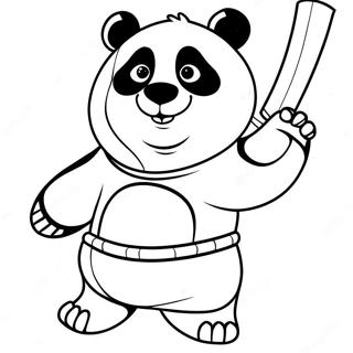 Kung Fu Panda Fargeleggingssider