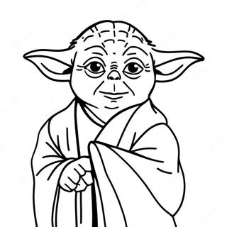 Yoda Coloring Page | Yoda coloring page