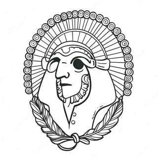 Washington Commanders Logo Coloring Page | Washington Commanders coloring page