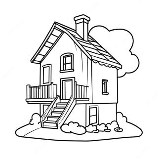 Up Huis Kleurplaten