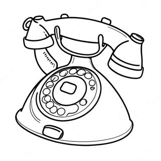 Fun Phone Coloring Page | How from Phone coloring page