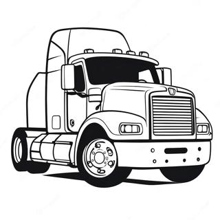 Lowered Truck Coloring Page | Lowered Truck coloring page