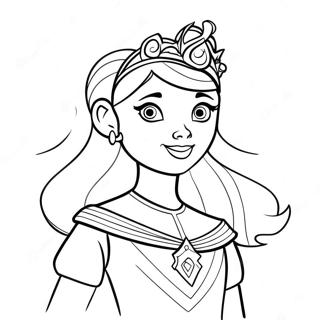 Nella the Princess Knight Coloring Page | Nella the Princess Knight coloring page
